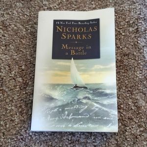 Nicholas Sparks message in a bottle
